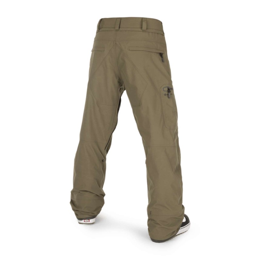 Men * | Volcom L Gore-Tex Men'S Pants Discount Online Dark Teak