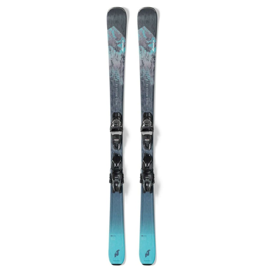 Snow * | Nordica Women'S Wild Belle 78 Skis W/Tp2 Compact 10 Bindings 2023 Latest