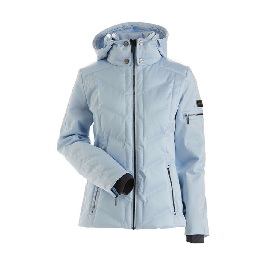 Women * | Nils Cervinia Women'S Insulated Jacket Gift Selection Ice Blue