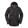 Men * | Volcom L Gore-Tex Men'S Jacket Best Sale Black Giraffe