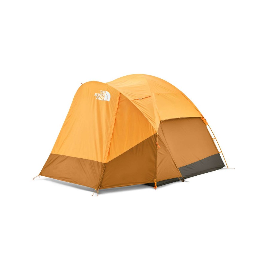 Camp & Hike * | The North Face Wawona 4 Person Tent Top Selling Light Exuberance Orange - Timber Tan - New Taupe Green