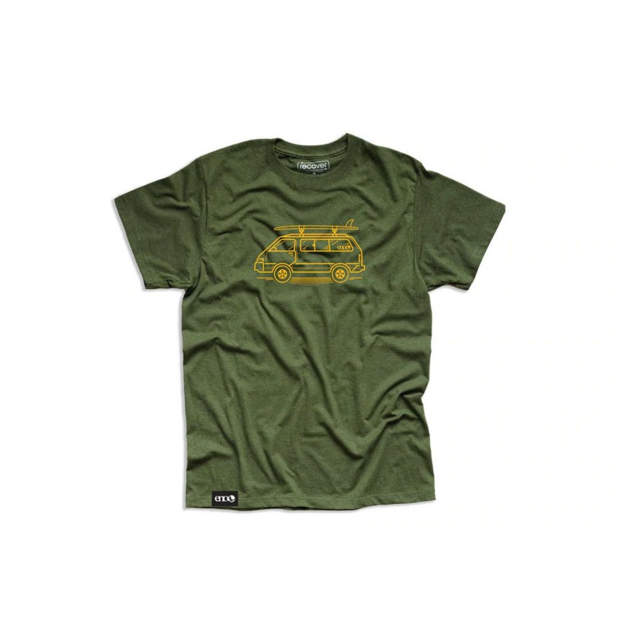 Men * | Eno Men'S Wayfarer Tee Best Sellers Evergreen