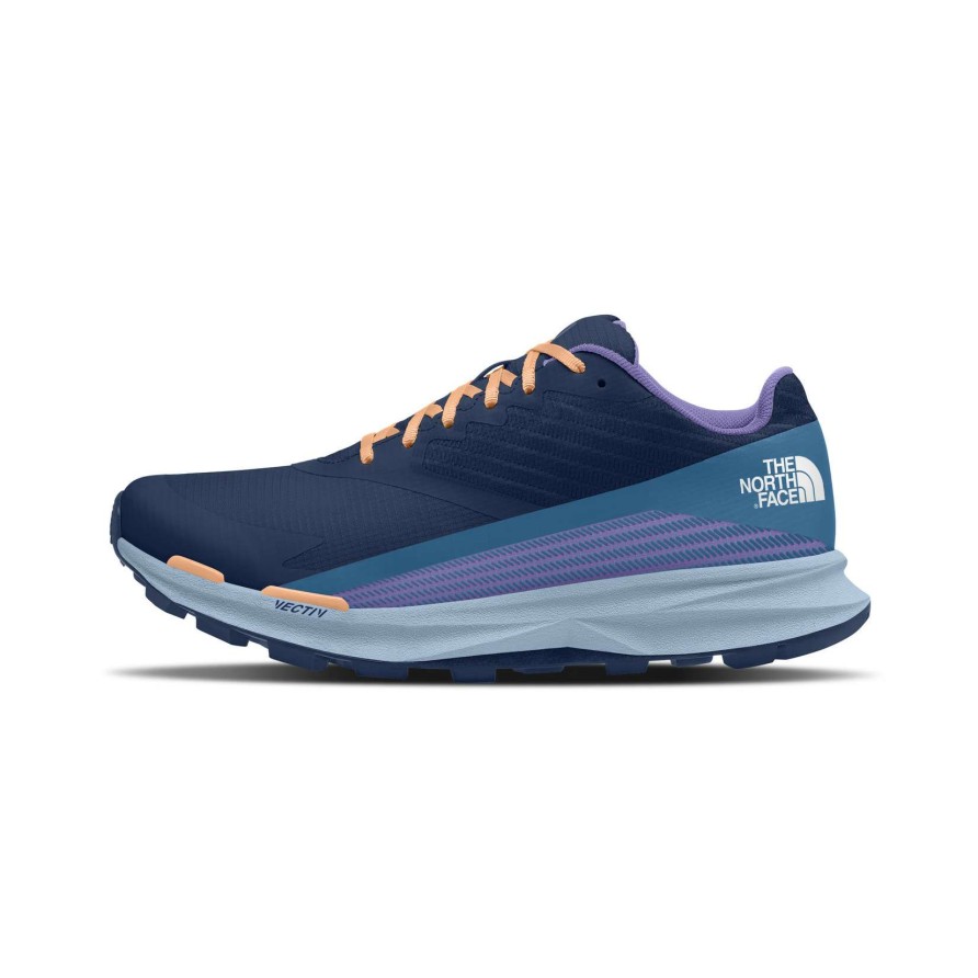 Women * | The North Face Women'S Vectiv Levitum Trail Running Shoes High Quality Banff Blue/Tnf Navy