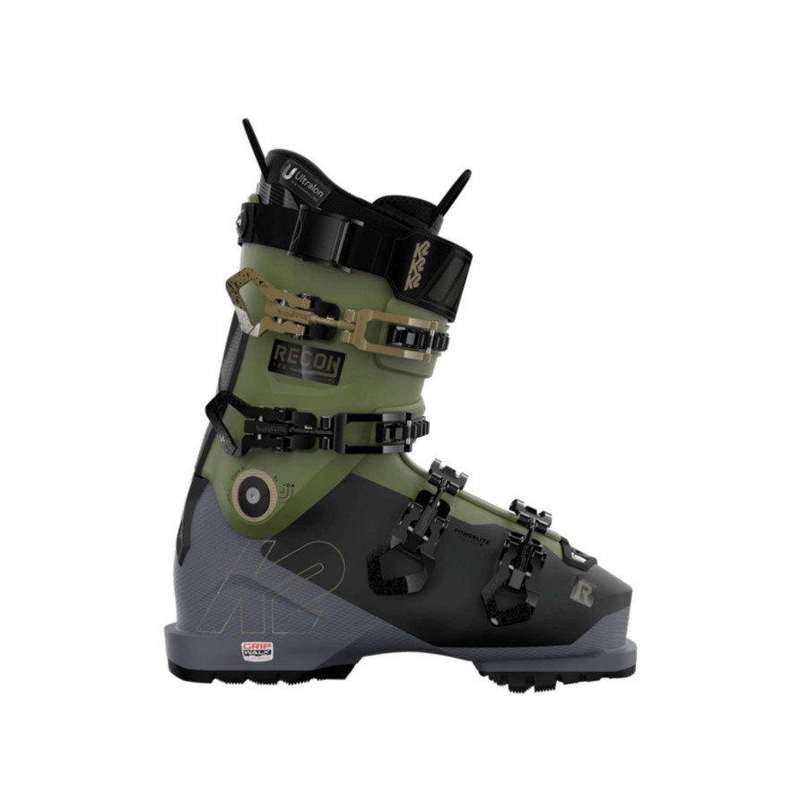 Snow * | K2 Recon 120 Mv Men'S Ski Boots 2023 Discount Online Black/Green