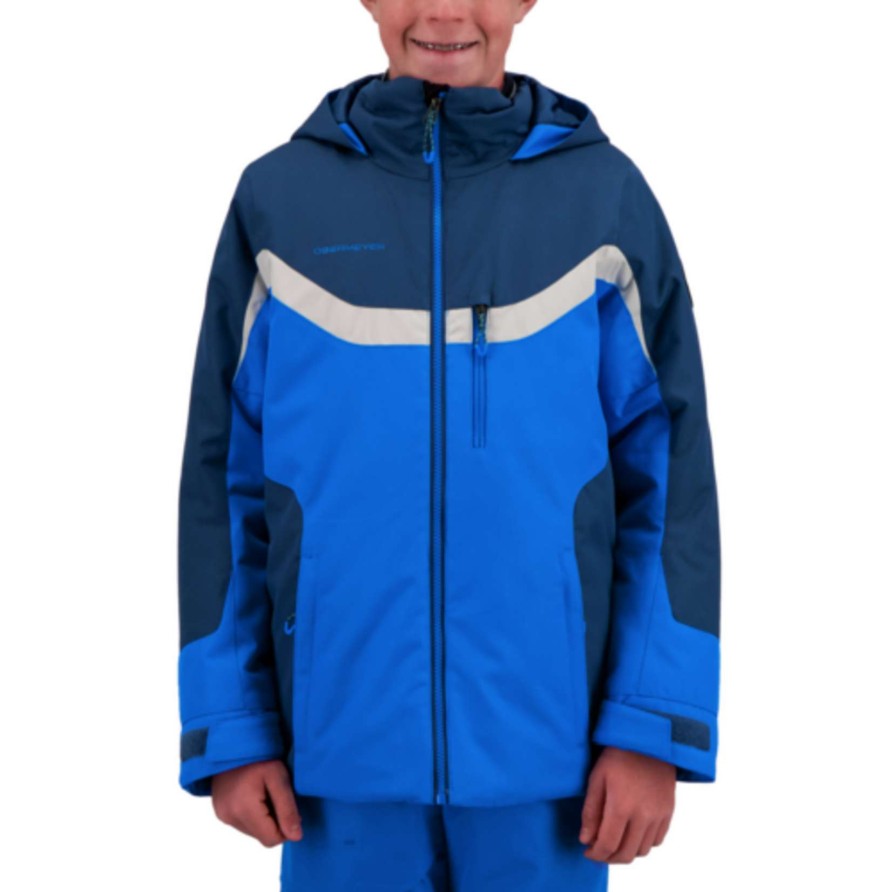 Kids * | Obermeyer Teen Boys' Fleet Jacket Special Offers