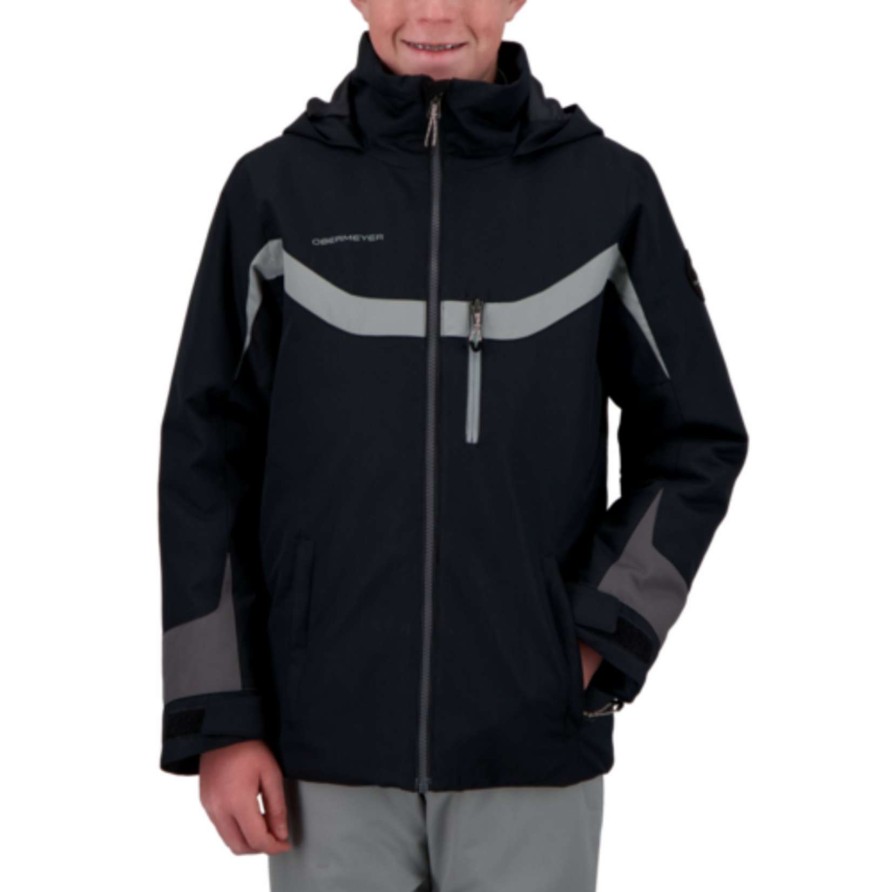 Kids * | Obermeyer Teen Boys' Fleet Jacket Special Offers