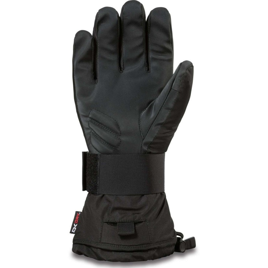 Accessories * | Dakine Wristguard Gloves Discount Online Black