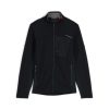 Men * | Spyder Men'S Bandit Full Zip Fleece Jacket Best Sale Black