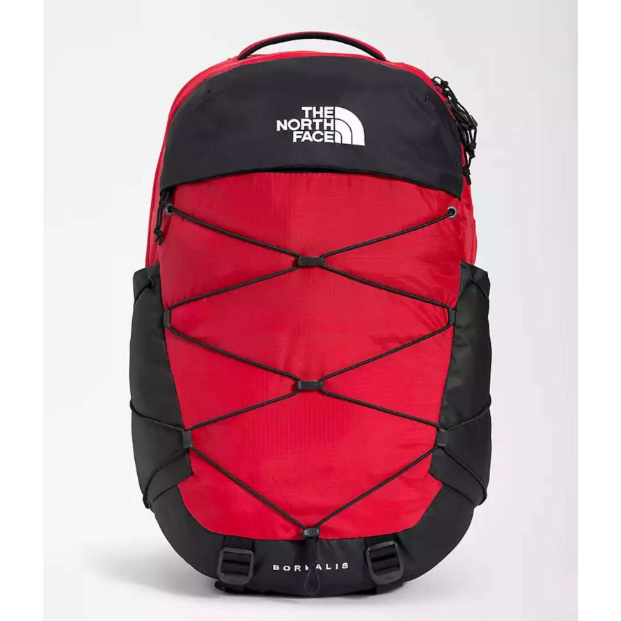 Accessories * | The North Face Borealis Backpack Online Sales Meld Grey Heather - Tnf Black