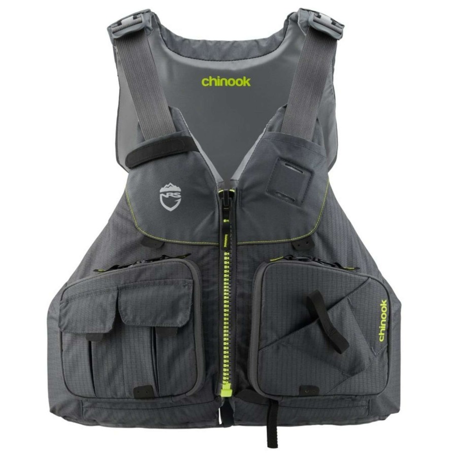 Paddle * | Nrs Chinook Fishing Pfd Discount Online Charcoal