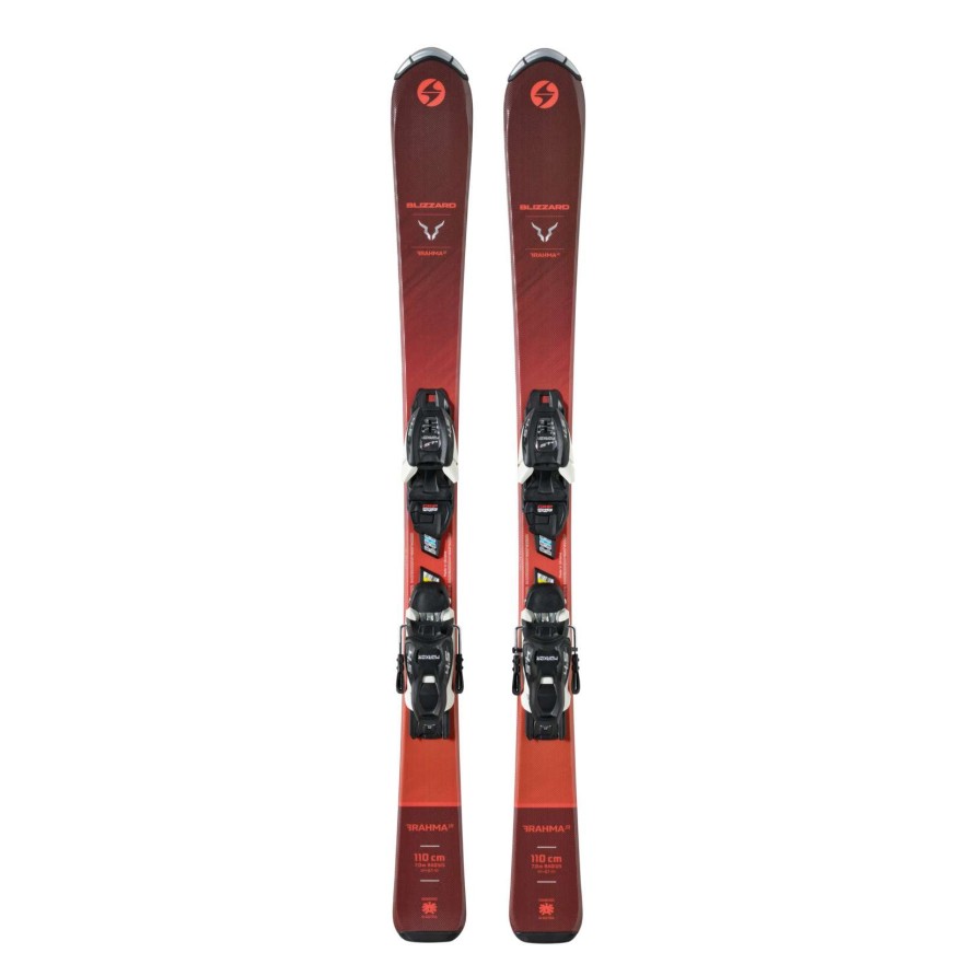 Snow * | Blizzard Brahma Jr Skis W/ Fdt Jr 4.5 Bindings 2023 Quick Delivery