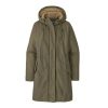 Women * | Patagonia Women'S Insulated Prairie Dawn Parka Top Selling Sage Khaki