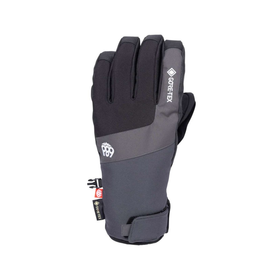 Accessories * | 686 Men'S Gore-Tex Linear Under Cuff Glove Special Offers Charcoal