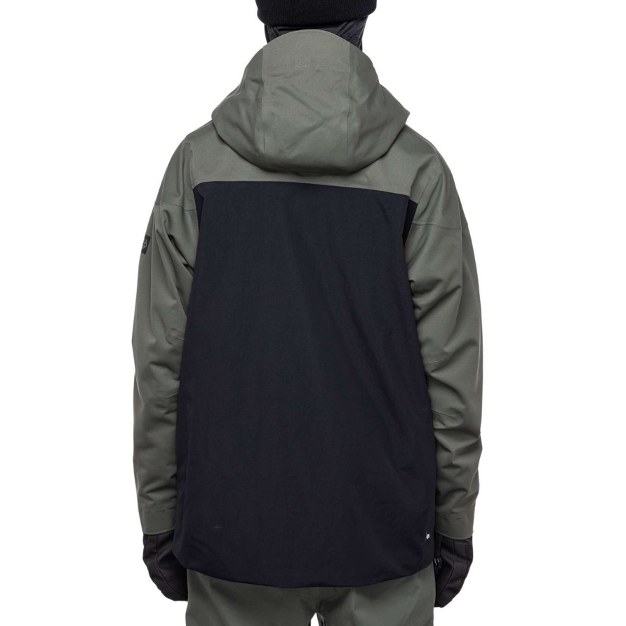 Men * | 686 Men'S Gore-Tex Gt Jacket Exclusive Goblin Green Colorblock