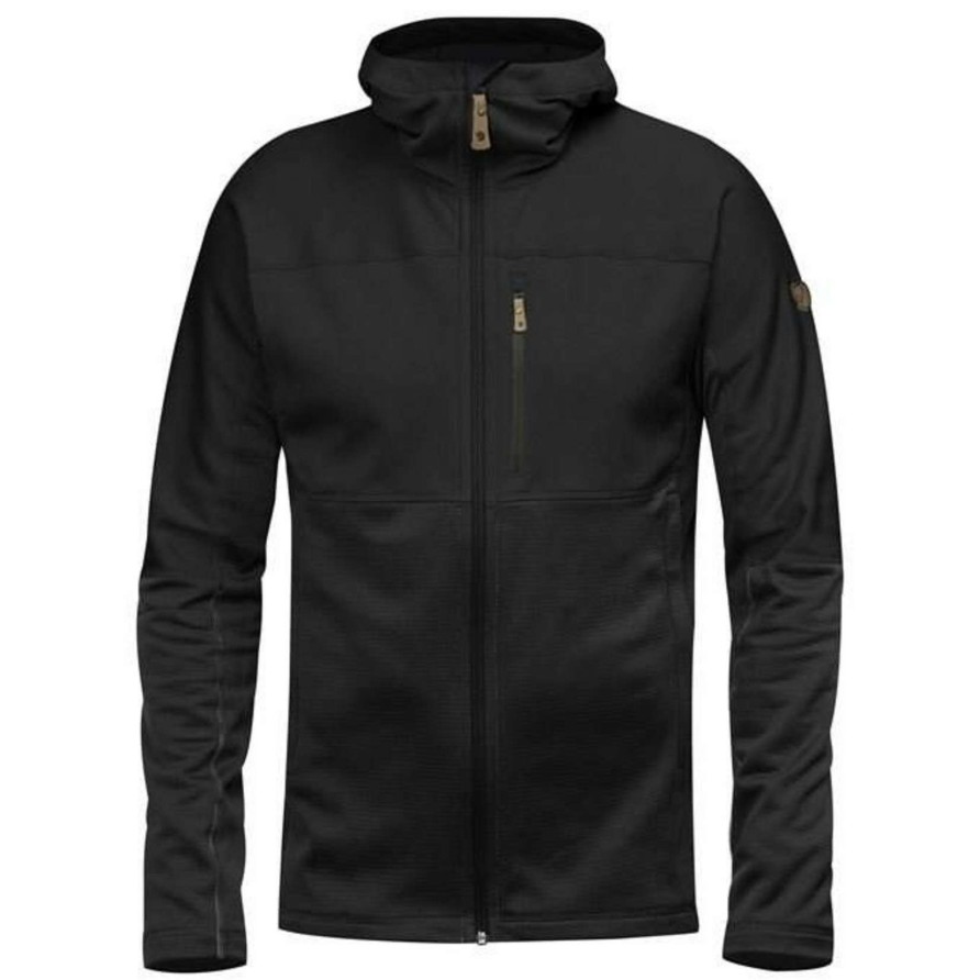 Men * | Fjallraven Men'S Abisko Trail Fleece Latest Black