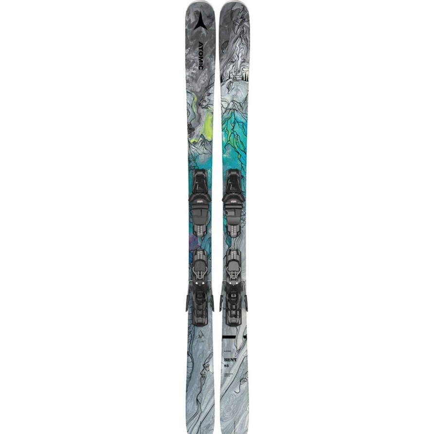 Snow * | Atomic Bent 85 R Skis W/ M10 Gw Bindings 2023 Lower Prices