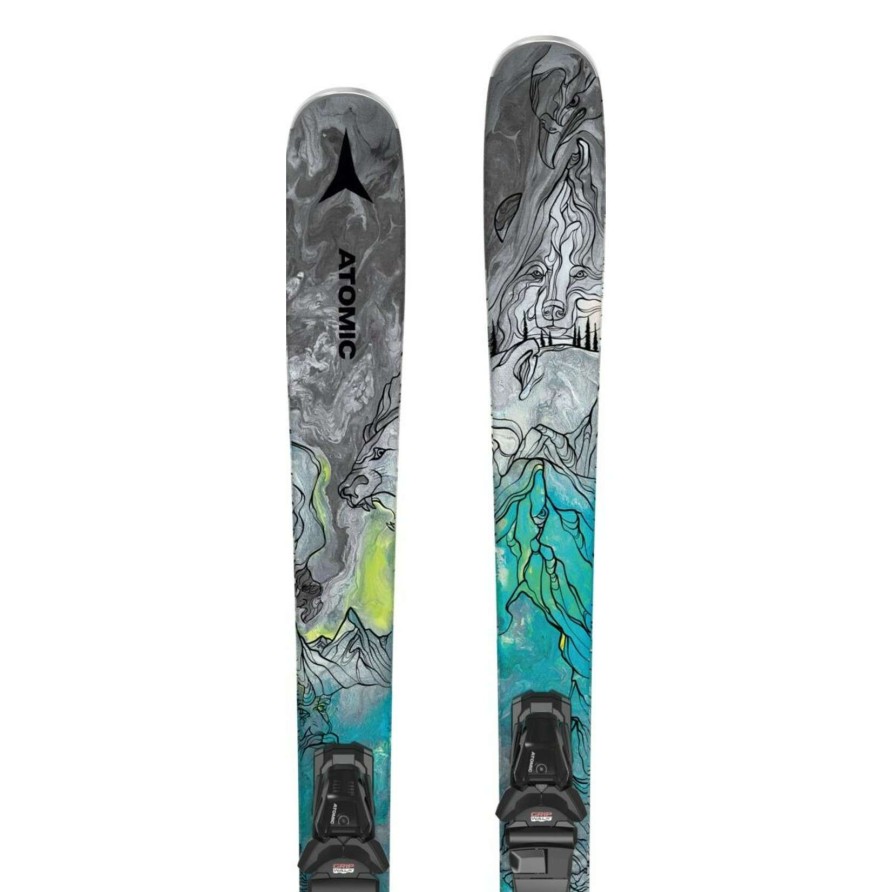 Snow * | Atomic Bent 85 R Skis W/ M10 Gw Bindings 2023 Lower Prices