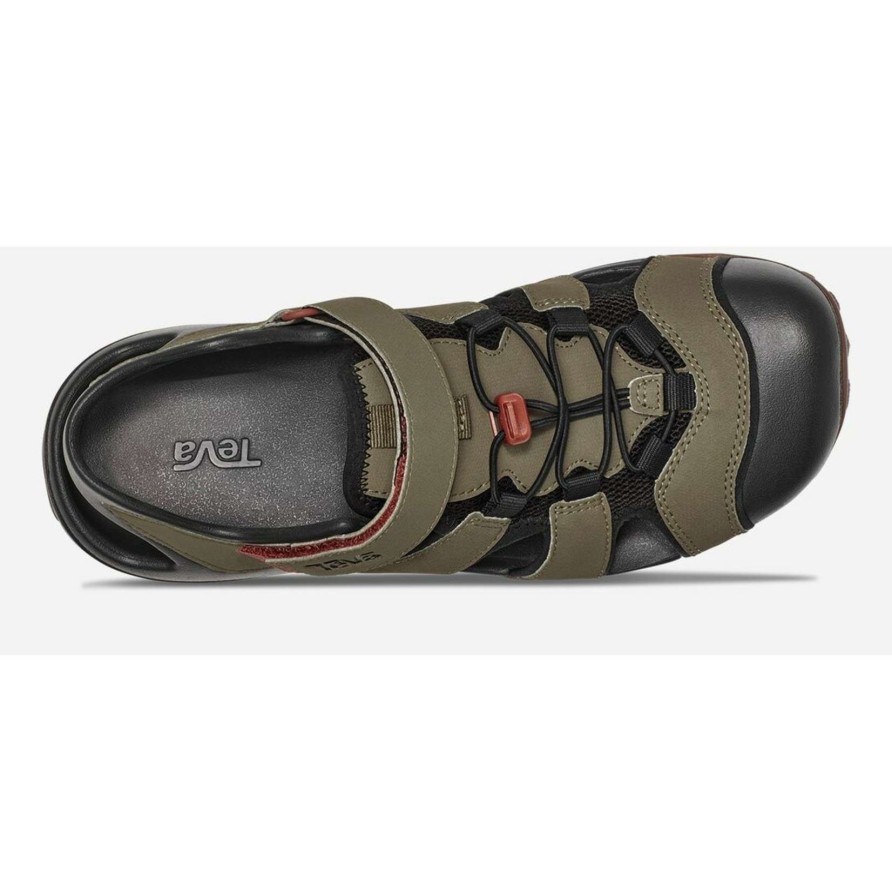 Men * | Teva Men'S Fllintwood Sport Sandal Discount Online Dark Olive