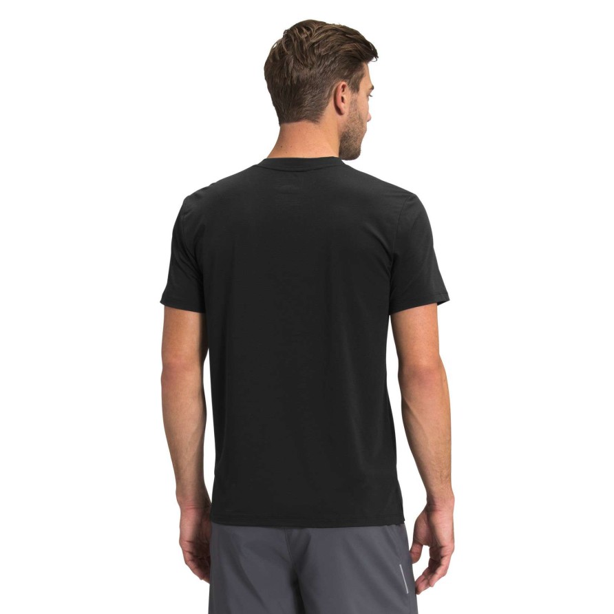 Men * | The North Face Men'S Short Sleeve Wander T-Shirt Discount Store Tnf Black