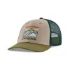 Accessories * | Patagonia Line Logo Ridge Lopro Trucker Hat Shop