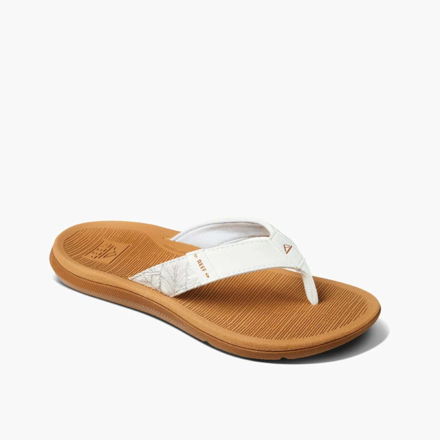 Women * | Reef Women'S Santa Ana Flip Flop Sandals Exclusive Design