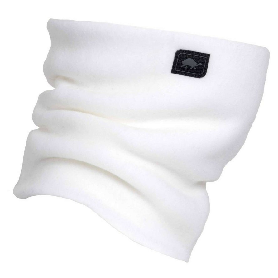 Accessories * | Turtle Fur Original Fleece Neck Up Quick Delivery White