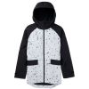 Women * | Burton Women'S Lalik 2L Jacket Quick Delivery Stout White Spatter / True Black