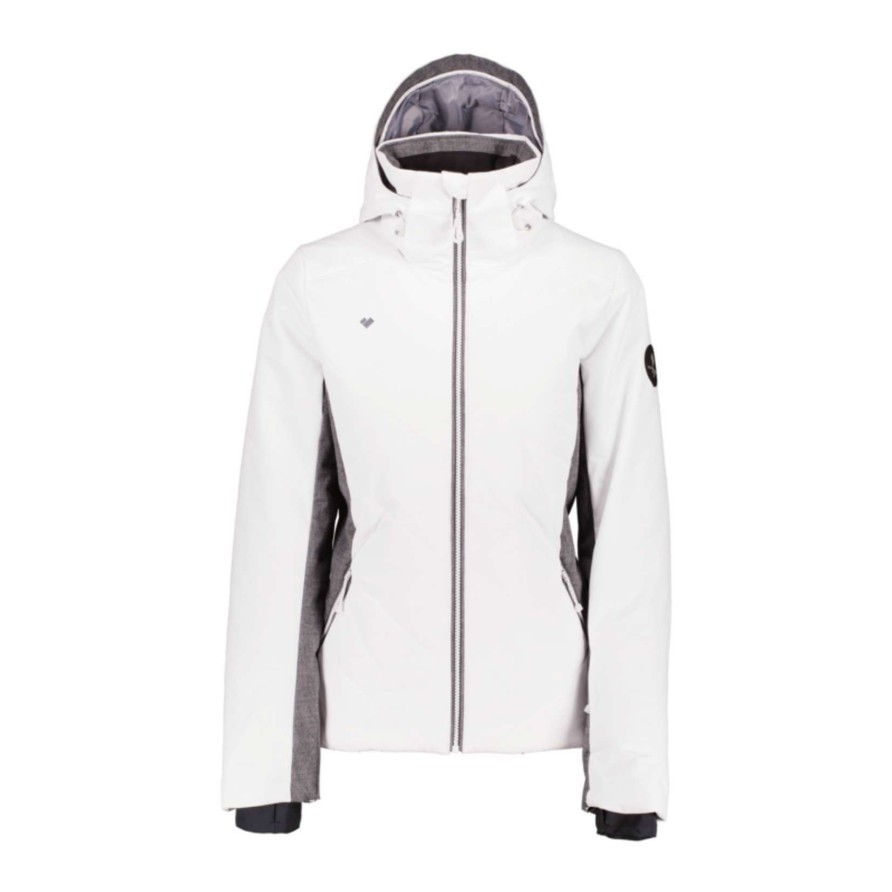 Women * | Obermeyer Women'S Lorena Jacket Classical White