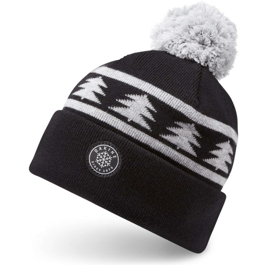 Accessories * | Dakine Jack Pine Merino Beanie Top Sell Black