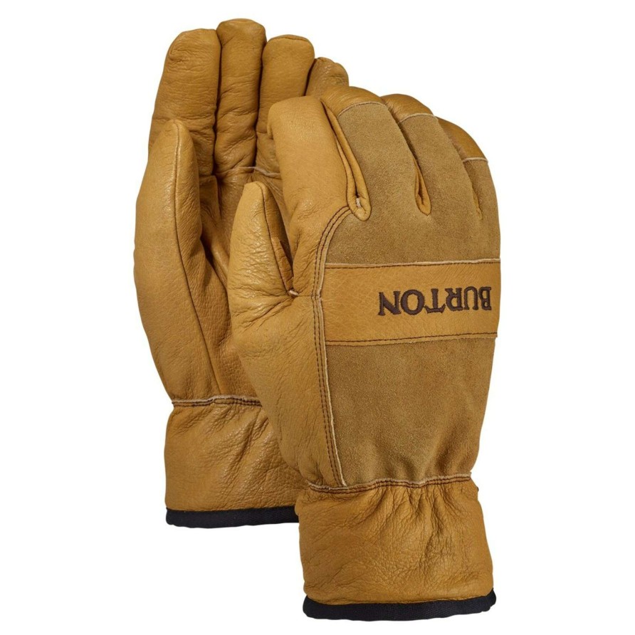 Accessories * | Burton Men'S Lifty Glove Cheap Online Raw Hide