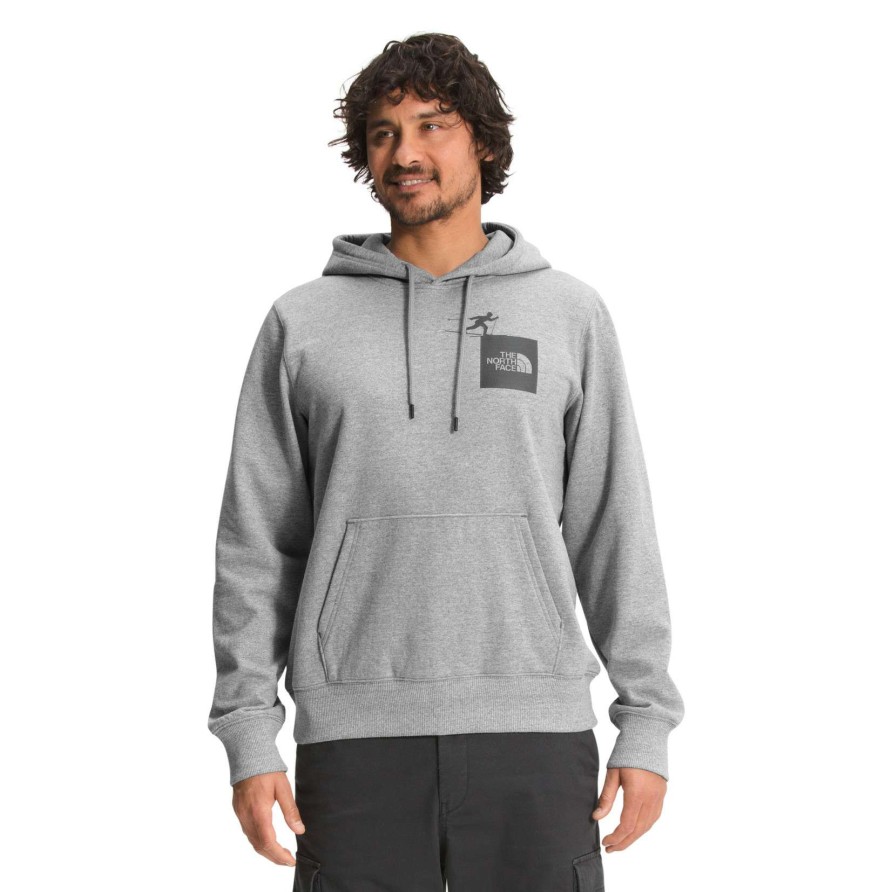 Men * | The North Face Men'S Altitude Problem Hoodie Special Offers Medium Grey Heather