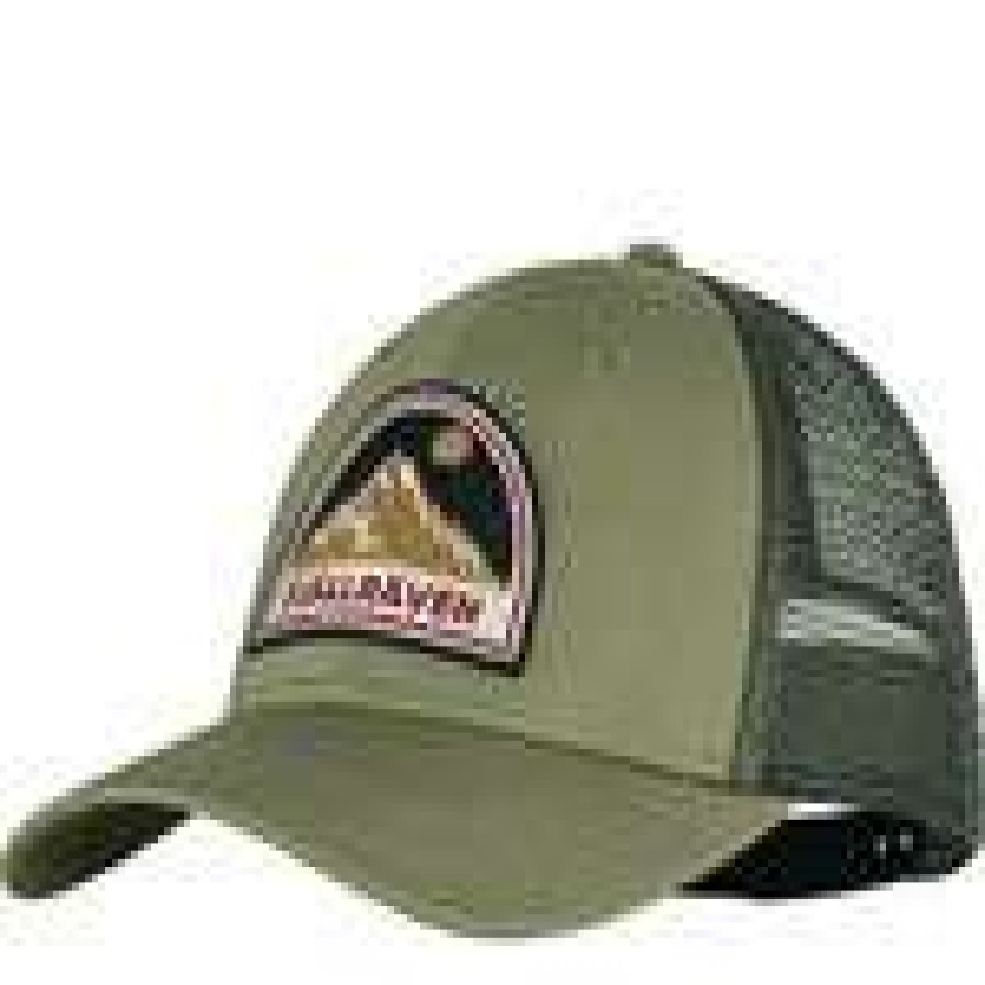 Accessories * | Patagonia Men'S Take A Stand Trucker Hat Unique Garden Green W/Hatch Hour