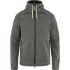 Men * | Fjallraven Men'S Ovik Fleece Hoodie Quick Delivery Dark Grey