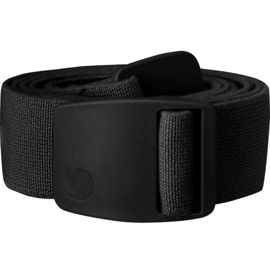 Accessories * | Fjallraven Keb Trekking Belt Special Offers Black