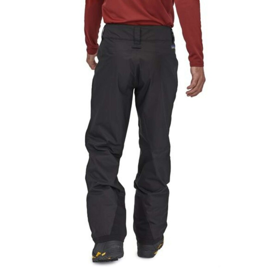 Men * | Patagonia Men'S Snowshot Pants Online Sales Black